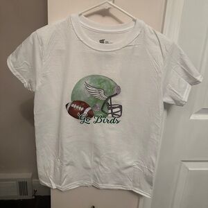 Kids large Eagles Go Birds Tee